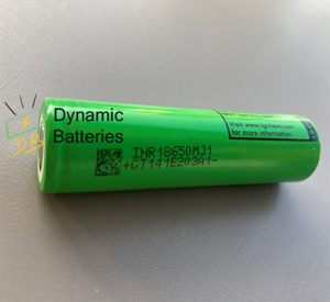 ici une cellule LG Chemical INR18650 MJ1 3500 mAh idéale pour la revitalisation des EDPM comme des Gotway, Ninebot, Inmotion, KingSong, etc.